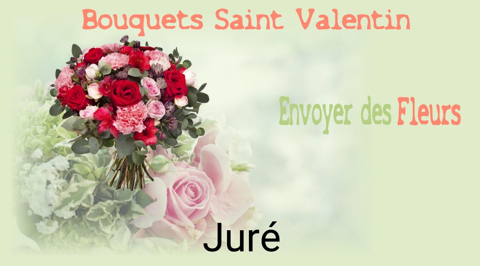 Roses de Saint-Valentin livrées à Juré